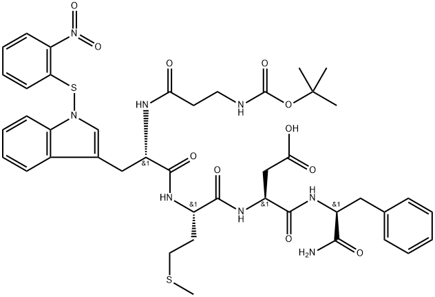 (ortho-nitrophenyl)sulfenyl pentagastrin