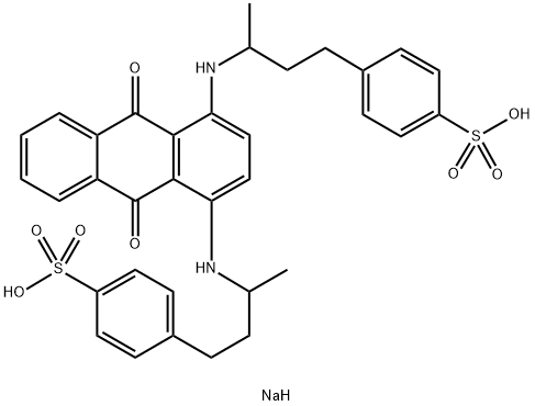 disodium 4,4'-[(9,10-dihydro-9,10-dioxo-1,4-anthrylene)bis[imino(3-methylpropane-1,3-diyl)]]bis(benzenesulphonate)