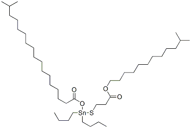 isotridecyl 3-[[dibutyl[(1-oxoisooctadecyl)oxy]stannyl]thio]propionate