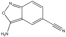 2,1-Benzisoxazole-5-carbonitrile,3-amino-(9CI)