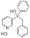 3-Pyridinemethanol, alpha-benzyl-alpha-phenyl-, hydrochloride