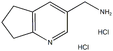 (6,7-DIHYDRO-5H-CYCLOPENTA[B]PYRIDIN-3-YL)METHANAMINE DIHYDROCHLORIDE