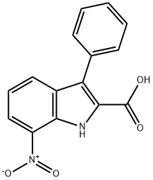 7-硝基-3-苯基-1H-2-吲哚甲酸