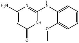 6-氨基-2-[(2-甲氧苯基)氨基]嘧啶-4(3H)-酮
