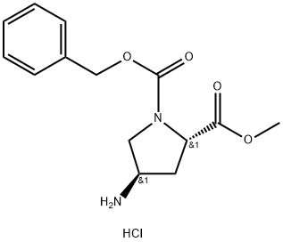 N-CBZ-反式-4-氨基-L-脯氨酸甲酯盐酸盐