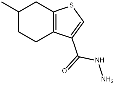 6-甲基-4,5,6,7-四氢-1-苯并噻吩-3-甲酰肼