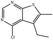 4-氯-5-乙基-6-甲基噻吩并[2,3-D]嘧啶