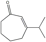 2-Cyclohepten-1-one,3-(1-methylethyl)-(9CI)