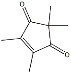 4-Cyclopentene-1,3-dione,2,2,4,5-tetramethyl-(9CI)