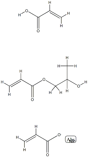 2-丙烯酸与2-丙烯酸-2-羟基丙酯和2-丙烯酸钠盐的聚合物