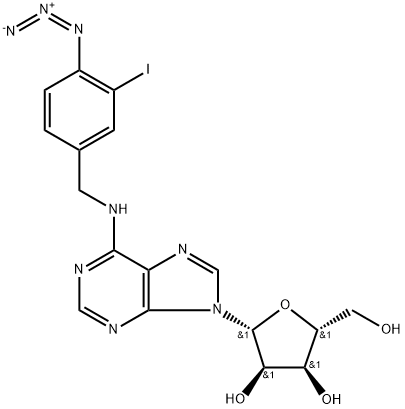 N(6)-(3-iodo-4-azidobenzyl)adenosine