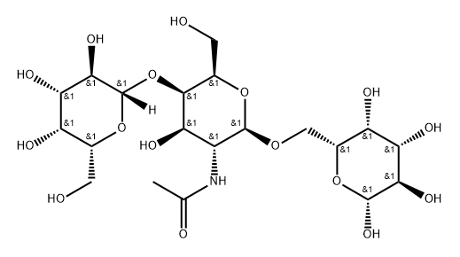 galactopyranosyl(1-4)-N-acetylgalactosaminyl(1-6)galactose