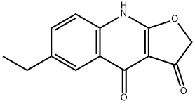 Furo[2,3-b]quinoline-3,4(2H,9H)-dione, 6-ethyl- (9CI)