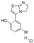 4-bromo-2-(4-thia-1,6-diazabicyclo[3.3.0]octa-2,5-dien-2-yl)phenol hyd rochloride