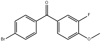 (4-溴苯基)(3-氟-4-甲氧基苯基)甲酮