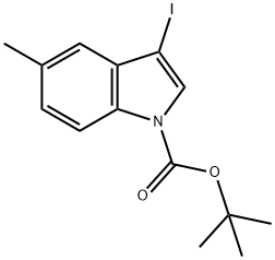 3-Iodo-5-methyl-1H-indole-1-carboxylic acid tert-butyl ester