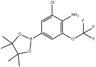 3-氯-5-(三氟甲氧基)-4-氨基苯硼酸频哪醇酯