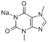 3,7-dihydro-3,7-dimethyl-1H-purine-2,6-dione, sodium salt