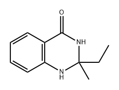 4(1H)-Quinazolinone, 2-ethyl-2,3-dihydro-2-methyl-