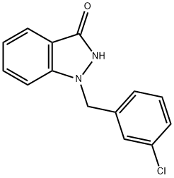1-[(3-chlorophenyl)methyl]-2H-indazol-3-one