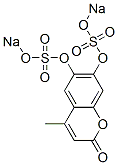 disodium (4-methyl-2-oxo-2H-1-benzopyran-6,7-diyl)disulphate