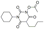 5-Butyl-1-(4-hydroxycyclohexyl)barbituric acid acetate