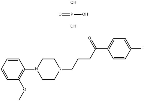 4'-fluoro-4-[4-(o-methoxyphenyl)piperazin-1-yl]butyrophenone dihydrogen phosphate