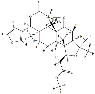 2-De(carboxy)-19-deoxy-2-(methoxycarbonyl)-6β,19-epoxylimonoic acid 16,17-lactone