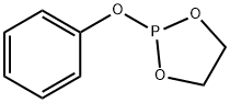 Phosphorous acid, cyclic ethylene ester, phenyl ester