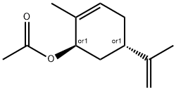Acetic acid [1S,(-)]-2-methyl-5β-(1-methylethenyl)-2-cyclohexen-1α-yl ester