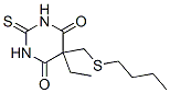5-[(Butylthio)methyl]-2,3-dihydro-5-ethyl-2-thioxo-4,6(1H,5H)-pyrimidinedione