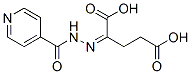 (2Z)-2-(pyridine-4-carbonylhydrazinylidene)pentanedioic acid
