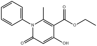 1,6-Dihydro-4-hydroxy-2-methyl-6-oxo-1-phenyl-3-pyridinecarboxylic acid ethyl ester