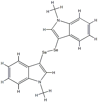 Bis(1-methyl-1H-indol-3-yl) perselenide