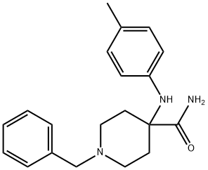 1-BENZYL-4-(P-TOLUIDINO)PIPERIDINE-4-CARBOXAMIDE