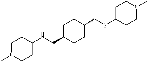 N,N'-Bis(1-methyl-4-piperidyl)-1α,4β-cyclohexanebis(methanamine)