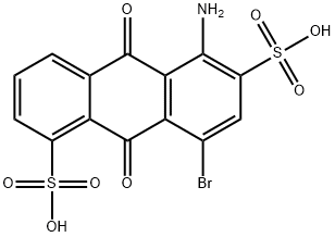 5-amino-8-bromo-9,10-dihydro-9,10-dioxoanthracene-1,6-disulphonic acid