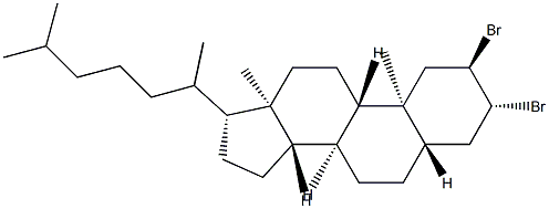 (2R,3R)-2,3-Dibromo-5α-cholestane