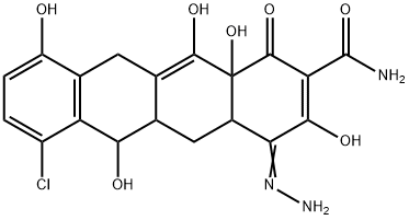 7-Chloro-1,4,4a,5,5a,6,11,12a-octahydro-3,6,10,12,12a-pentahydroxy-1,4-dioxo-2-naphthacenecarboxaMide 4-Hydrazone