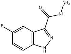 5-FLUORO-1H-INDAZOLE-3-CARBOXYLIC ACID HYDRAZIDE