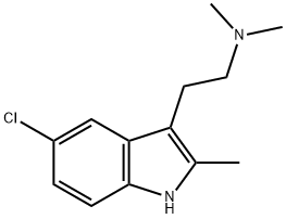 2-(5-chloro-2-methyl-1H-indol-3-yl)-N,N-dimethylethanamine