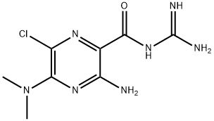 3-氨基-N-(氨基亚氨基乙基)-5-(二甲氨基)-6-氯吡嗪甲酰胺 盐酸盐