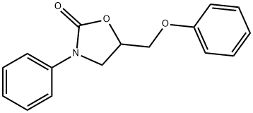 5-(苯氧基甲基)-3-苯基噁唑烷-2-酮