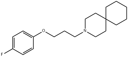 3-[3-(p-Fluorophenoxy)propyl]-3-azaspiro[5.5]undecane