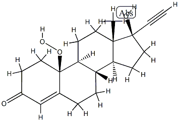 (17R)-10β-Hydroperoxy-17-hydroxy-19-norpregn-4-en-20-yn-3-one