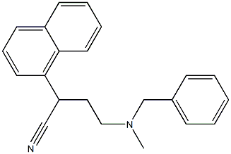 α-[2-[Benzyl(methyl)amino]ethyl]-1-naphthaleneacetonitrile