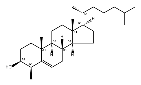 Cholest-5-en-3-ol, 4-methyl-, (3β,4β)-