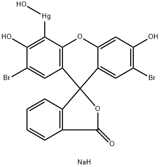 2,7-二溴-4-羟汞基荧光红双钠盐