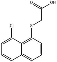 2-(8-氯-1-萘硫)乙酸
