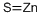 Zinc sulfide (hexagonal)